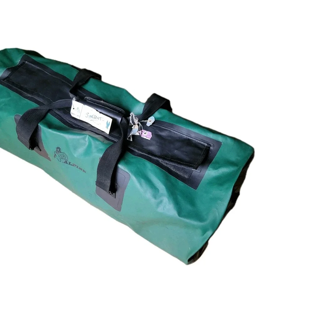 Alaska North Slope Alpine Spill Response Team Waterproof Dry Duffel Bag 105L W/